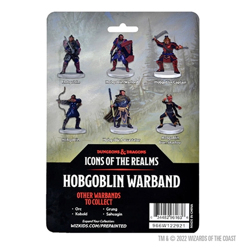 DnD - Hobgoblin Warband - Icons of the Realms Premium DnD Figur